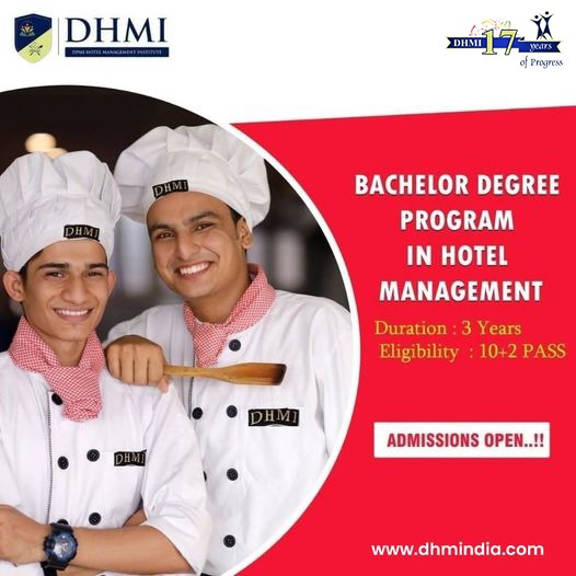 DHMIndia's tweet photo. Join our Hotel Management Degree/Diploma Program with well-known reputed DHMI.
Visit: https://t.co/ii5HvNAeJF
#FrontOfficeOperation #HouseKeeping #FoodProductionTechnology #DiplomainHotelManagement #BVocinHotelManagement
#BachelorinHotelManagement #DegreeinHotelManagement https://t.co/cuEmLw2SvJ
