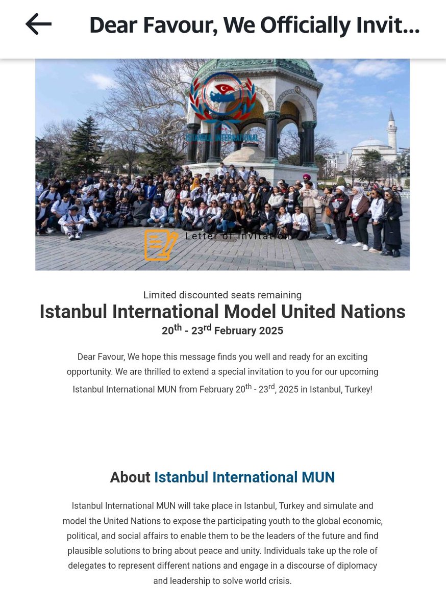 favour_umar's tweet image. I said yes to these two invitations: B2B Marketing Expo Miami 2025 and Instanbul International Model United States. My foot will burst into one of my dream countries (United States of America ). 
#B2BMarketingExpo
#instanbulinternationalmodelunitedstates