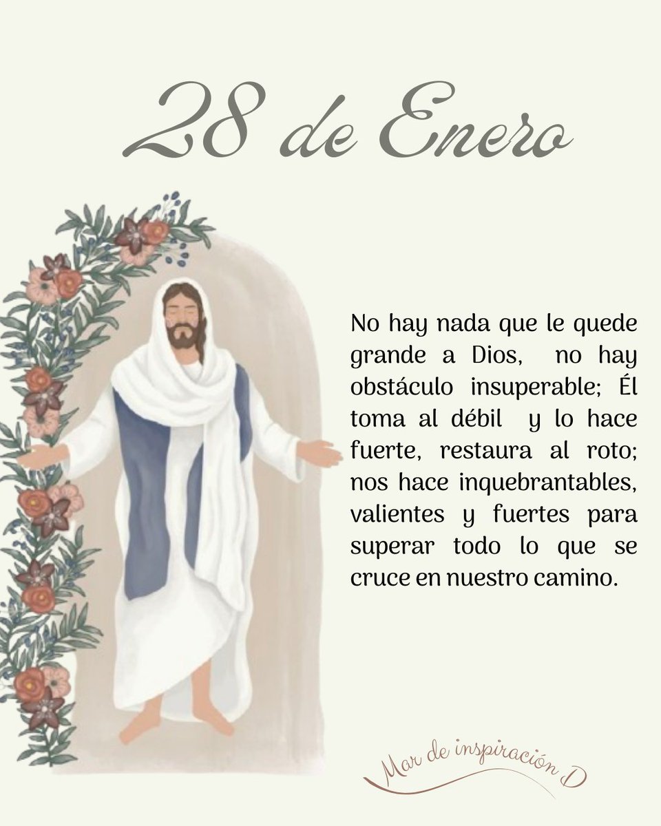 mar_deInsDivina's tweet photo. Hoy vas de nuevo, pero está vez no con tus fuerzas, sino con las de Dios 🙏🏻💗✨ https://t.co/pvhvButlCl