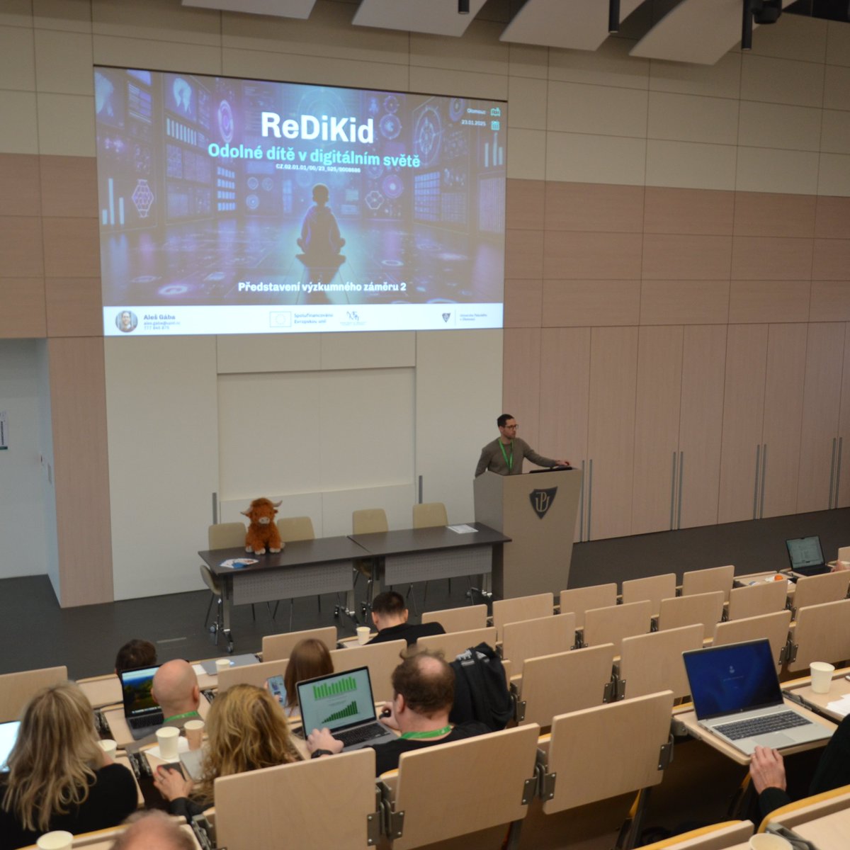 We hosted the kick-off meeting of the ReDiKid project at the <a href="/ftk_up/">Fakulta tělesné kultury UP</a>, <a href="/UPOlomouc/">Univerzita Palackého</a>. This four-year project, funded by the OP JAK program, focuses on building children's resilience to the risks of the digital world 🌍📱 #ReDiKid 💻👨‍👩‍👧‍👦 #ResilienceIsKey
