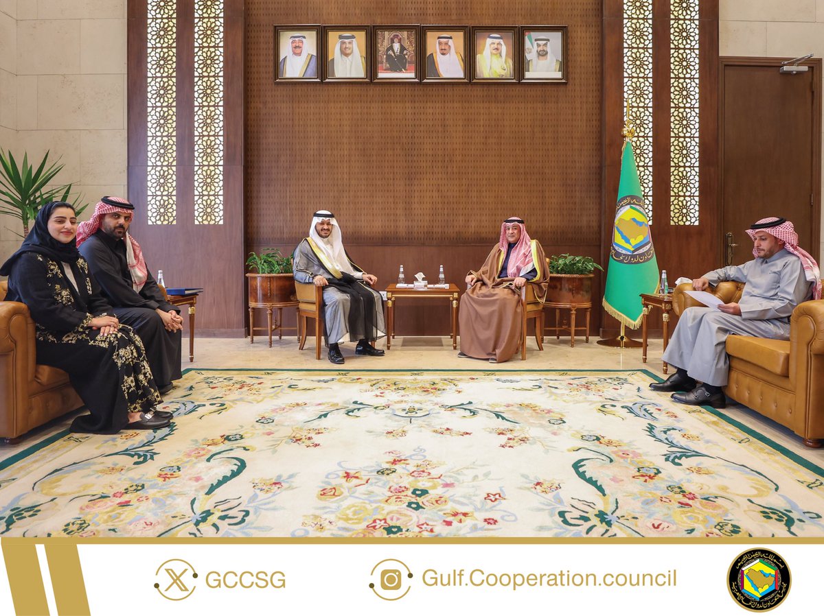 GCCSG's tweet photo. معالي الأمين العام لمجلس التعاون @jasemalbudaiwi: منتدى الاستثمار الرياضي (SIF) التي ستستضيفه المملكة العربية السعودية، يمثل منصة مثالية لعرض إمكانات دول المجلس، وإبراز دور الرياضة كجسر للتعاون الإقليمي والتنمية الاقتصادية.

 https://t.co/3iRaI2tJfF

#مجلس_التعاون
#السعودية  
#SIF