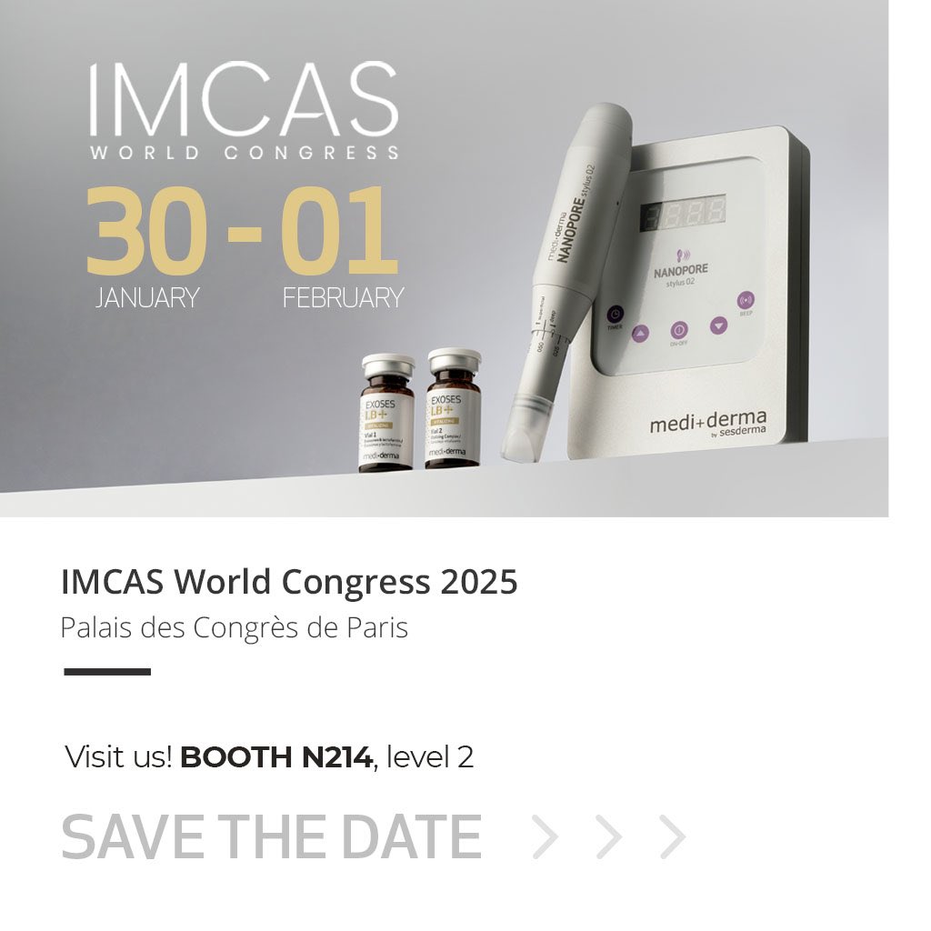 Starting Thursday you can find us at IMCAS Congress at STAND N214 level 2. Don't forget to visit us to see our latest news and live demos. 

See you Thursday!

#IMCAS