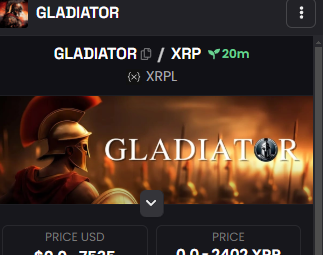 GladiatorCTO's tweet photo. Warrior's didn't hesitate dex updated after paid dex lets keep charging forward #Wariors #GLADITOR https://t.co/HGZhICCDzv