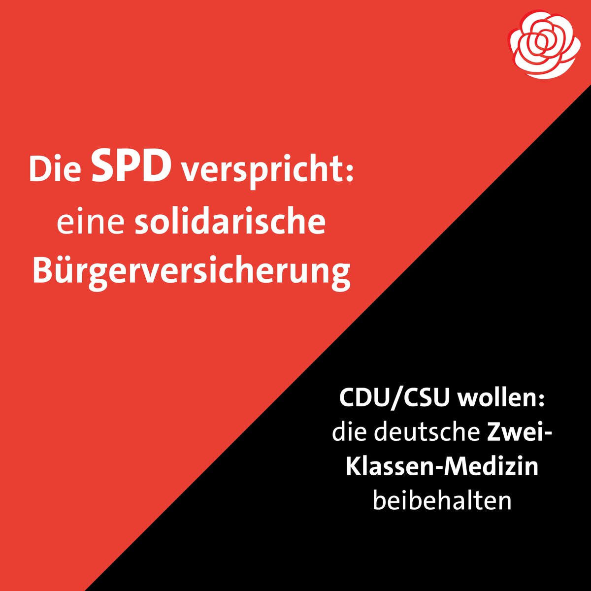 spdinternation's tweet photo. Von anderen kann man lernen – oder eben nicht! In der #Gesundheitspolitik wollen #CDU und #CSU an der alten deutschen Zwei-Klassen-Medizin festhalten. Ganz anders die #SPD: Wir kämpfen für eine solidarische #Bürgerversicherung für alle! Das Vorbild 🇳🇴 zeigt, dass das geht. 1/2 https://t.co/Ac8M1uyeIC