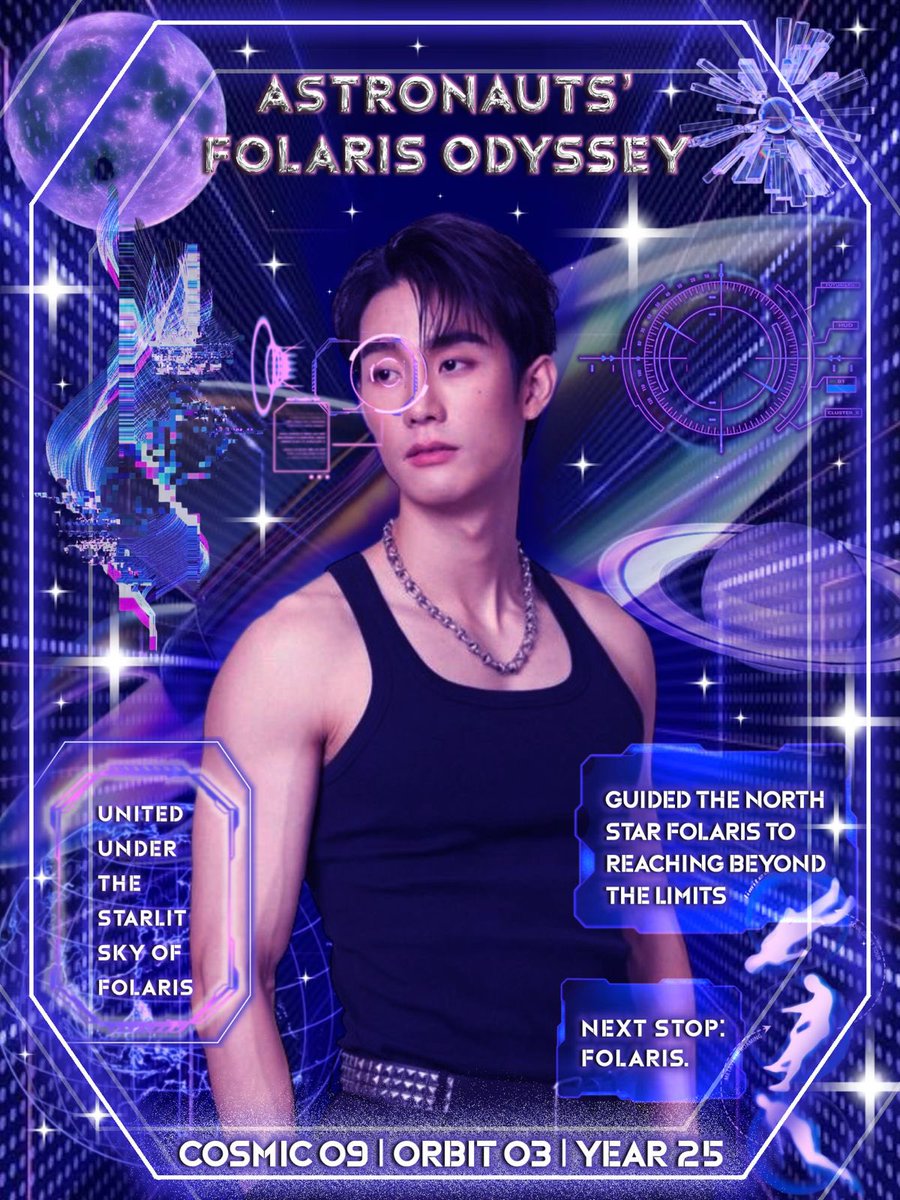 925SPACE's tweet photo. 𝙉𝙚𝙭𝙩 𝙨𝙩𝙤𝙥: 𝙁𝙤𝙡𝙖𝙧𝙞𝙨🌌✨                                               
— The Universe Is Calling, Will You Answer?                 

coming soon this march . . .🪐

#FOLARIS #fforce_ https://t.co/gH1SYxcym5