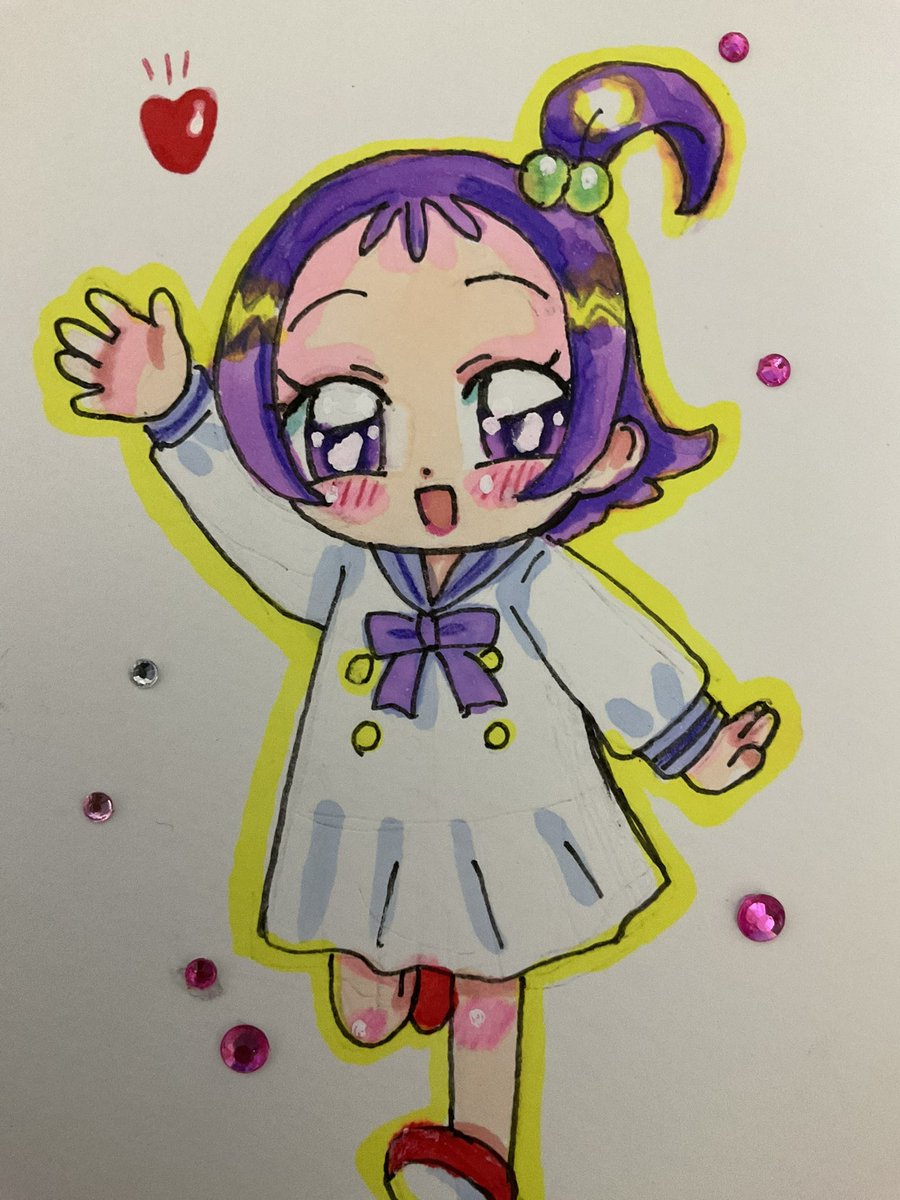 小さい頃のおんぷちゃん♪ #おジャ魔女どれみ#瀬川おんぷ