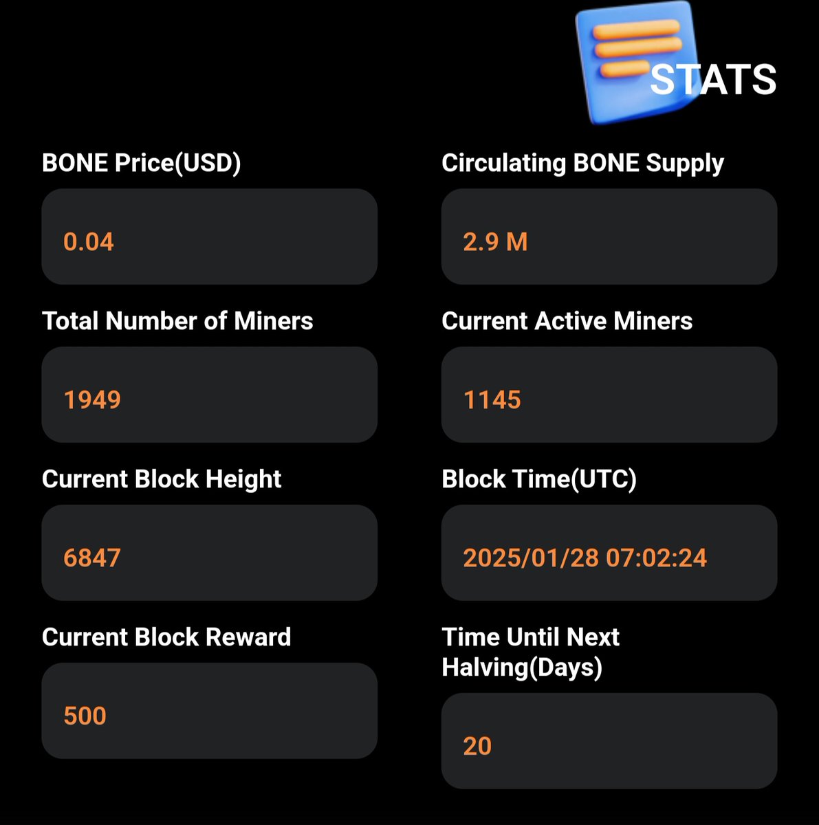 Despite the current market conditions and the challenges BONE has faced in the past few weeks, our community’s trust in us remains unwavering. Currently, more than 1,000 miners are mining $BONE as we approach halving in the coming weeks.

The past is behind us, and our focus is