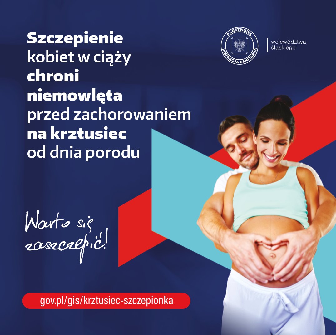 🔴Krztusiec zagraża dzieciom, które jeszcze nie zostały zaszczepione❗️
➡️Pierwszą dawkę obowiązkowego szczepienia💉 ochronnego dziecko👶otrzymuje dopiero w 2. miesiącu życia👇 
Dowiedz się więcej: gov.pl/web/zdrowie/sz…