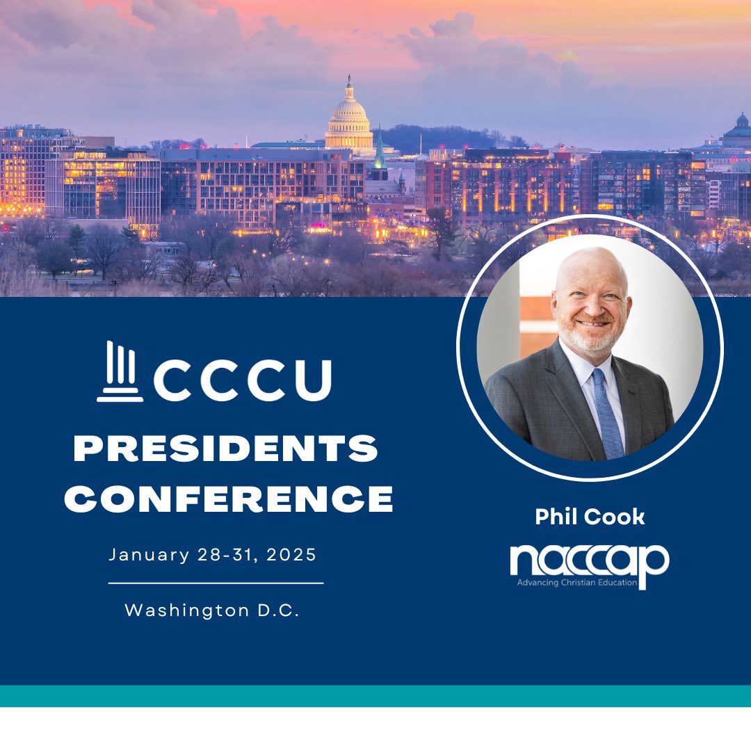 PhilCook111's tweet image. Another week, another city! 

@TonyaCook111 &amp;amp; I are headed to Washington, DC for the @cccuorg’s Presidents Conference. Grateful for the opportunity to be a sponsor and support @davidhoag and his team. 

We are spreading the NACCAP gospel. 

We are advancing Christian education.