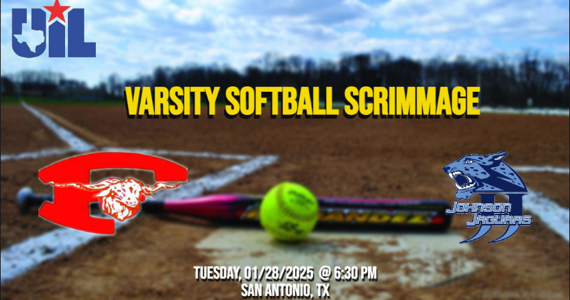 🚨Varsity Softball Scrimmage🚨

 C.T.Johnson vs Fredericksburg

🎥🔴Live On - ballysports.varsityevents.org/softball.php
Tuesday, Jan. 28 @ 6:30p.

<a href="/softballjaguars/">CTJ Jaguar🥎</a> <a href="/BattlinBillieSB/">FHS Billie Softball</a> <a href="/billiesports/">Fredericksburg Athletics</a> <a href="/JPApride/">Jaguar Pride Association</a>  <a href="/CTJohnsonHigh/">CTJHighSchool</a> <a href="/FISDBILLIES/">Fredericksburg ISD</a>