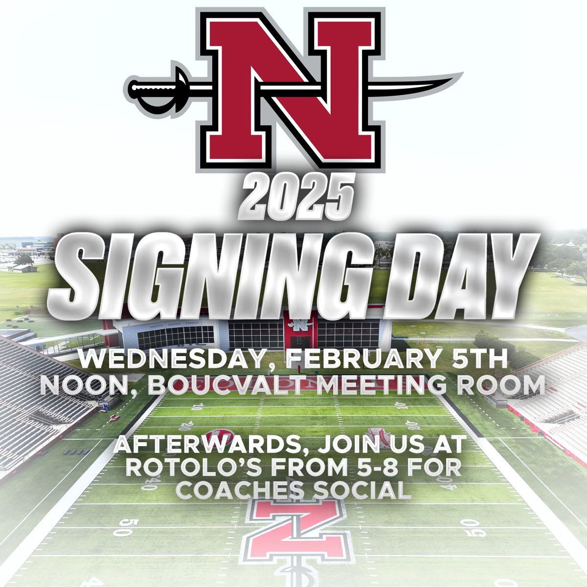 Come And Join Us While We Welcome Our New Colonels To The Team! #NichollsFB