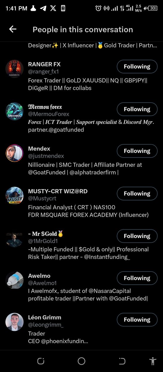 Simply_Ahlah's tweet photo. @ranger_fx1 @phoenixfunding @leongrimm_ @1MrGold1 @Awelmo1 @DanGaske01 @justmendex @MermouForex @Jamnah_04 @Mustycrt @Naaammy 
@MAR_V_3L 
@PandPearls https://t.co/SZCI8jSjJ3