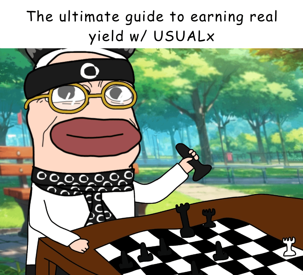 Usual_Intern's tweet photo. 3-digit $USUAL APY? Check ✅

3-digit $USD0 APY? Check ✅

Get real yield just by holding USUALx? CHECKMATE ✅

GGWP newbies, it's time for another intern guide on...

WHY and HOW to earn EASY & STABLECOIN YIELD from USUALx (and some alpha insights too 😉)