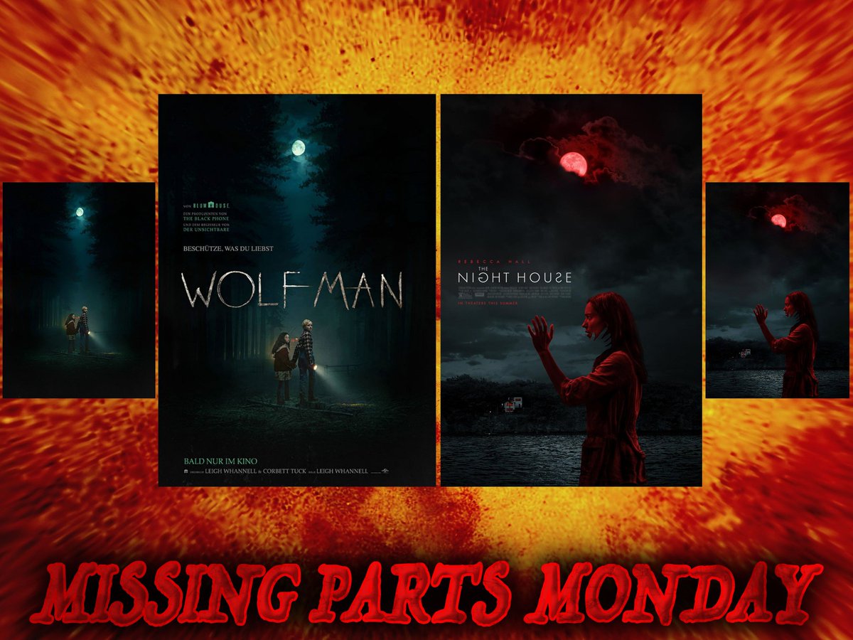 killianhgore's tweet photo. The Missing Parts Monday answers! Correct if you said Wolf Man and The Night House.
#missingpartsmonday #wolfman #TheNightHouse https://t.co/Vi1NNHHu9K