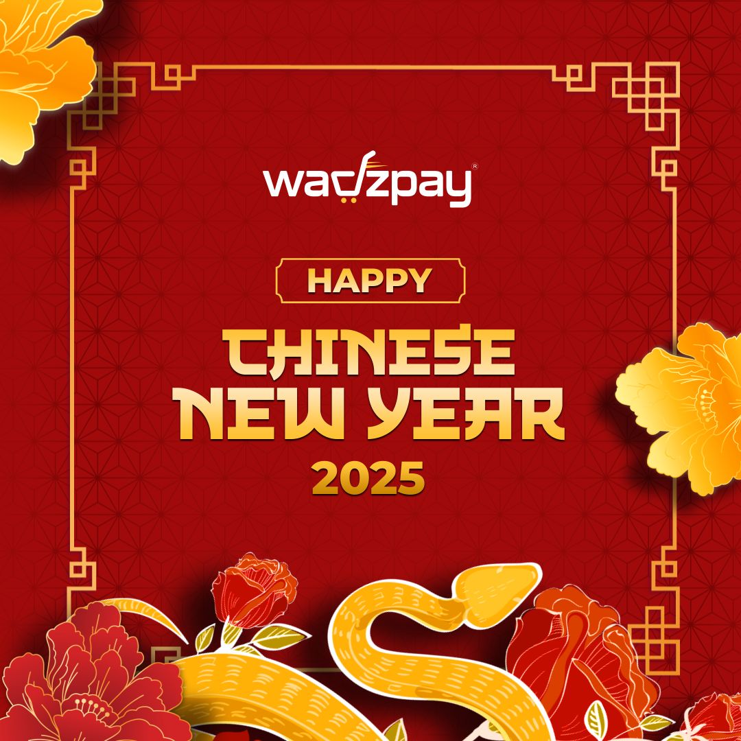 Step into the Year of the Snake and embrace a year of wisdom, growth, and prosperity. Wishing you a joyous and prosperous Chinese New Year 2025! #WadzPay