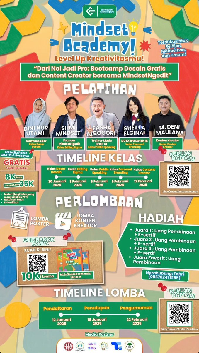 misengedit's tweet photo. MENARIK BANGETTT KAN MINDSET ACADEMY by @misengedit❤️‍🔥❗

DAFTAR SEKARANG: 
Kelas Pelatihan: https://t.co/trihEyQNv3
Perlombaan: https://t.co/DrgSx6l3bj https://t.co/dGlO1qEfA1