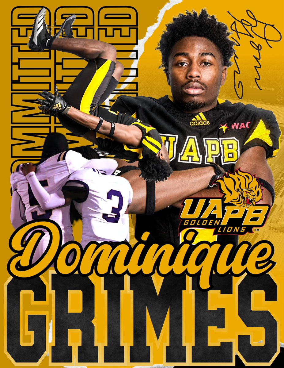 Dominique Grimes (@dgrimes3_) on Twitter photo 1000% Committed! I’m 🏚️ #GoLions🦁
<a href="/jonesboy318/">Byran jones</a> <a href="/LDixon_/">Lorenzo Dixon</a> <a href="/ballcoachcfhs/">Coach Ball</a> <a href="/EarlGill10/">Earl Gill</a> <a href="/CoachAHampton/">Alonzo Hampton</a> 1000% Committed! I’m 🏚️ #GoLions🦁
<a href="/jonesboy318/">Byran jones</a> <a href="/LDixon_/">Lorenzo Dixon</a> <a href="/ballcoachcfhs/">Coach Ball</a> <a href="/EarlGill10/">Earl Gill</a> <a href="/CoachAHampton/">Alonzo Hampton</a>