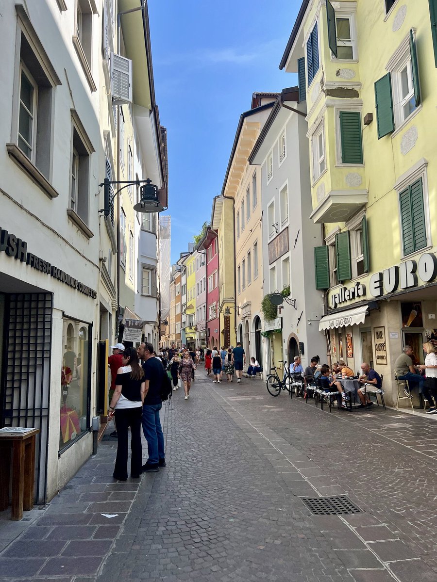 When traveling with WST, you will have the chance to experience many picturesque moments such as the stunning city of Bolzano, Italy! Book with us today! 🌎🗺️✈️🏔️ #internationaltravel #sportstravel #internationaltour #italy