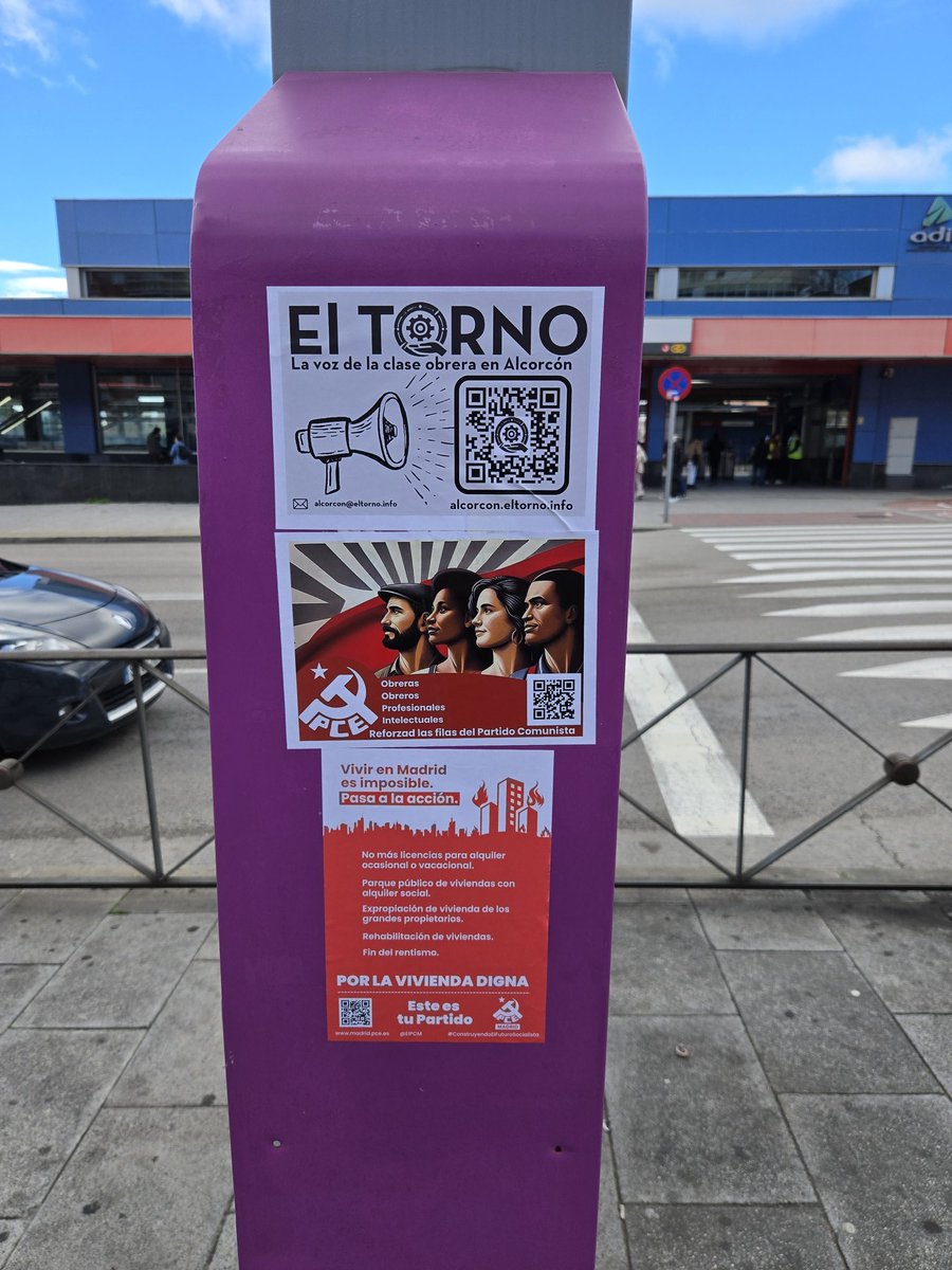 PCEAlcorcon's tweet image. El #9FTomamosLaCalle contra el rentismo y la especulación. Por el derecho a la vivienda

Seguimos incansablemente en la lucha por un #FuturoSocialista donde todas las personas tengan acceso a una vivienda digna. 

Si también luchas por un mundo más justo ➡️ #EsteEsTuPartido ✊🏻🔥