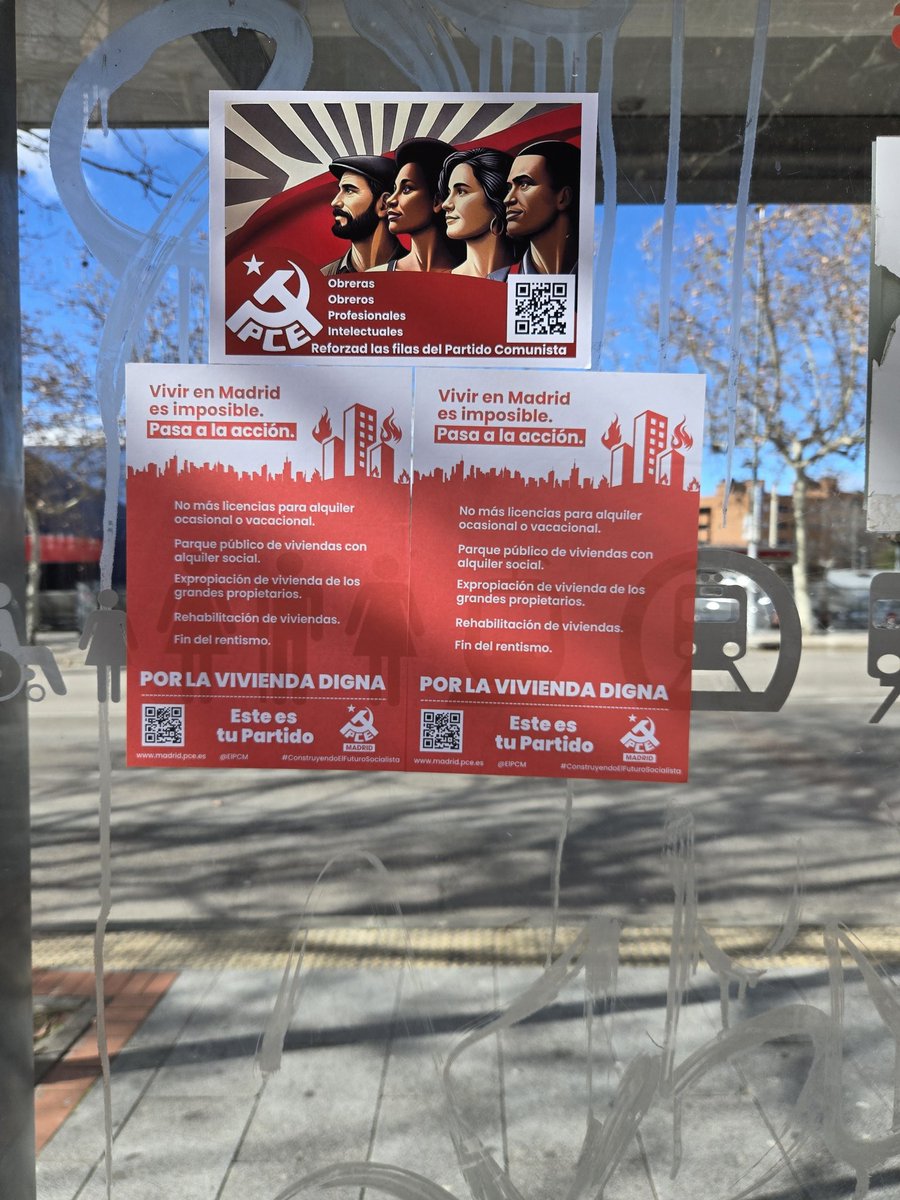 PCEAlcorcon's tweet image. El #9FTomamosLaCalle contra el rentismo y la especulación. Por el derecho a la vivienda

Seguimos incansablemente en la lucha por un #FuturoSocialista donde todas las personas tengan acceso a una vivienda digna. 

Si también luchas por un mundo más justo ➡️ #EsteEsTuPartido ✊🏻🔥
