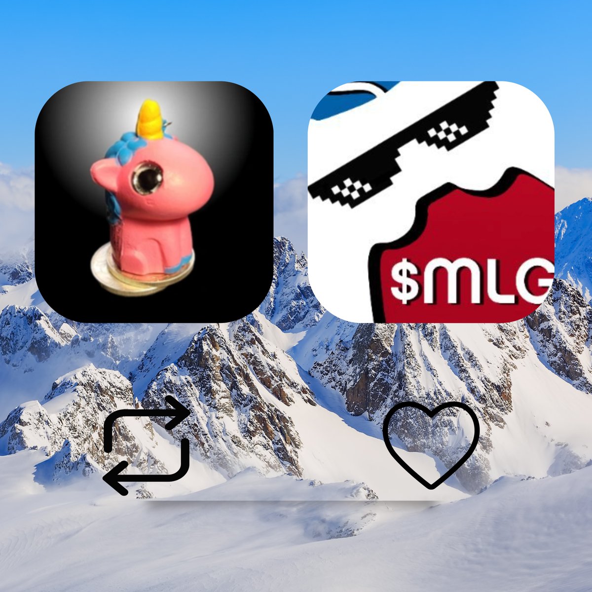 What is the market more bullish on? 

Repost for $UFD like for $MLG

Testing something...