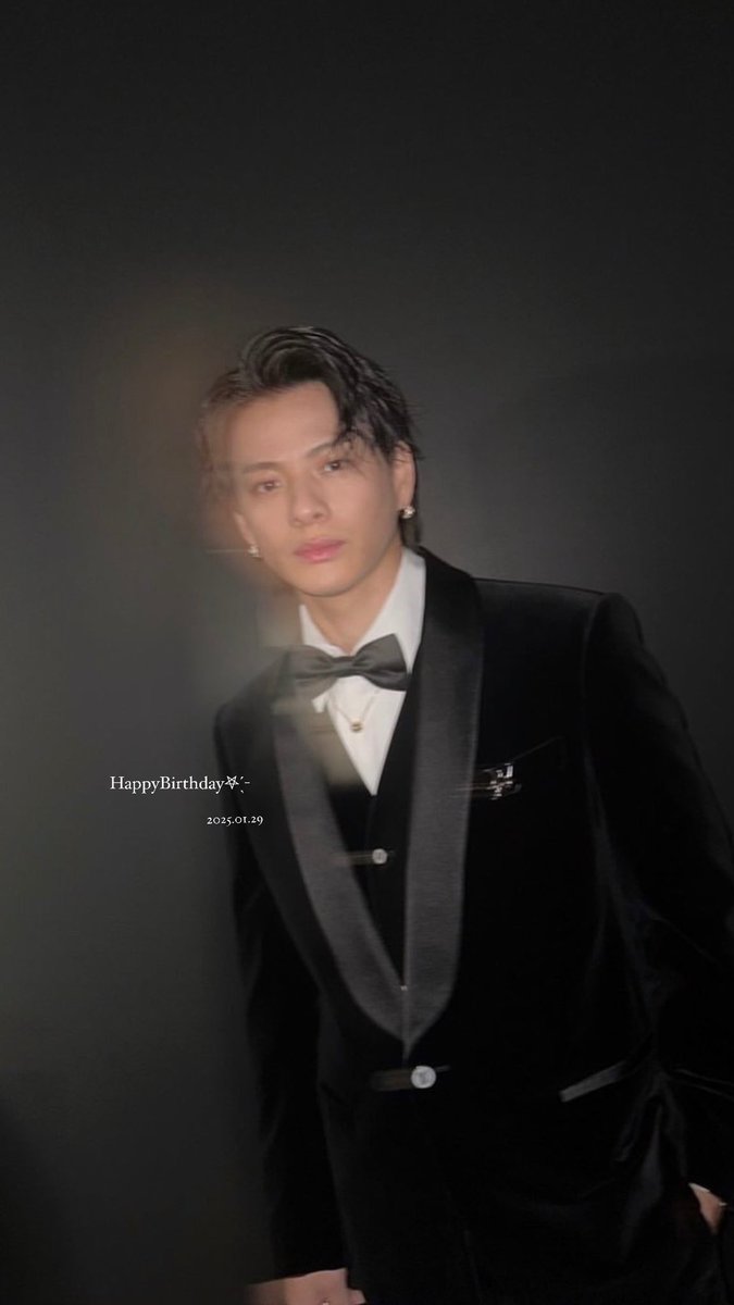 shrmjk's tweet photo. 紫耀くん
- ̗̀ 🎂𝐇𝐚𝐩𝐩𝐲 𝐁𝐢𝐫𝐭𝐡𝐝𝐚𝐲🎂  ̖́-

いつも幸せをありがとう💗
これからもどんどんぶちかましまくっちゃって下さい!!ずっと着いていきます🫡
だいすき〜☺️♥️
素敵な28歳になりますように𖤐 ̖́-

 #平野紫耀誕生祭2025 #平野紫耀 #紫耀くん #はっぴーばーすでー https://t.co/1JJ6MdGXqj