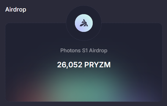 DegenNaz_'s tweet photo. Why should you join Photon S2 campaign in pryzm?

Most @pryzm_zone stake drop users are counting 1, 5, 10 $PRYZM allocation while photon users are counting 10k, 25k, 100k $PRYZM allocation.

The reason for this has been stated a hundred times⬇️ https://t.co/crF24U3Rk4