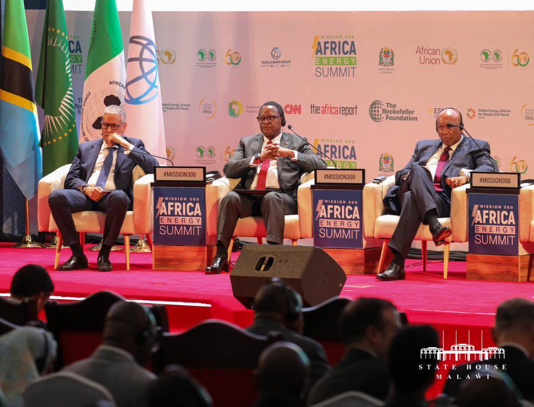 Malawi has joined African counterparts in adopting the Dar es Salaam Energy Declaration. Millions of our people are part of the 300 million targeted to access energy by 2030. 75% of Malawians will have electricity from 25.9%
#Mission300EnergySummit