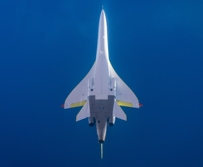 ArchieIntel's tweet photo. JUST IN: The first privately developed SUPERSONIC aircraft will break the sound barrier today 

Let's go @boomsupersonic 💥✈️💥 https://t.co/qFG20hU52G