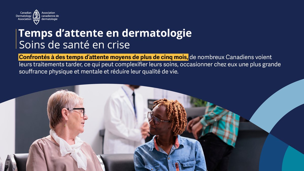 🚨 L'Association canadienne de dermatologie s'attaque à la grave pénurie de dermatologues au Canada en proposant une nouvelle feuille de route audacieuse. 📄Pour en savoir plus, lisez le rapport complet : bit.ly/4hbkW2n