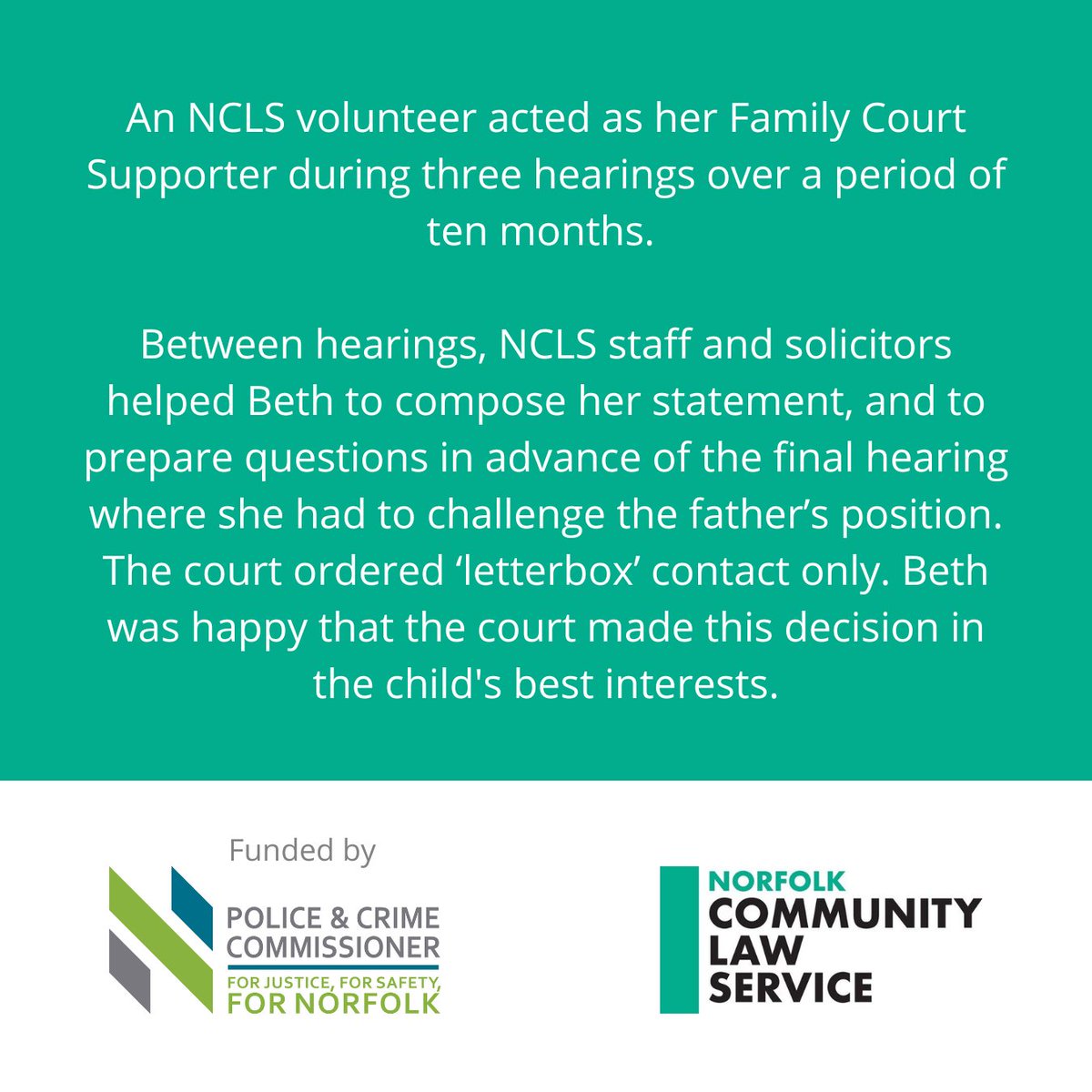 Norfolk Community Law Service tweet media