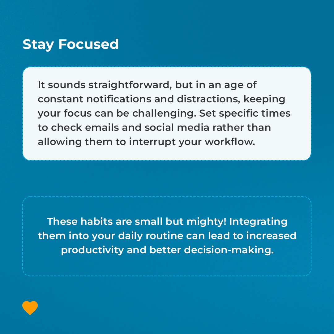 TheRouteGenie's tweet photo. Are you constantly on the lookout for ways to enhance your productivity? The secret might just lie in the small, everyday habits that can set the foundation for success. 

5 microhabits that will improve not only your work efficiency but also your overall quality of life 👉 https://t.co/wxK7kShZBg
