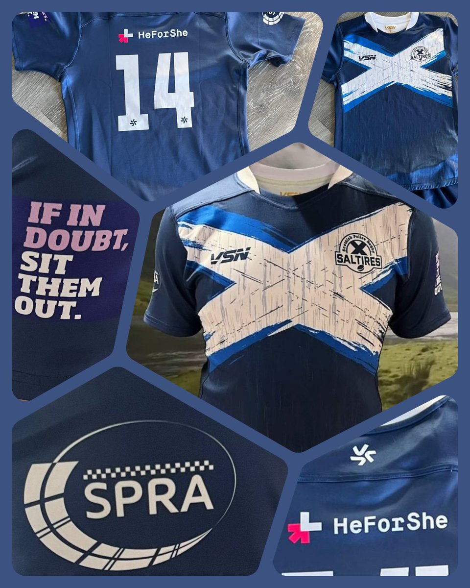 Scottish Police Saltires Rugby tweet media