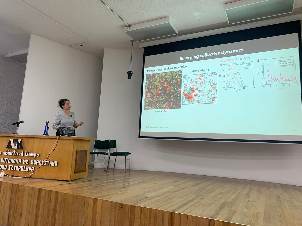 SoftBio Colloids Lab (@softbiocol) on Twitter photo At the beginning of January <a href="/LauraAlvarez_F/">Laura Alvarez</a> presented the work of the group in the <a href="/WinterMeetingSP/">Winter Meeting on Statistical Physics</a> in #CiudadDeMéxico
A big thanks for the wonderful organization (and <a href="/phdramoncp/">Ramón Castañeda-Priego</a> for the pic!) At the beginning of January <a href="/LauraAlvarez_F/">Laura Alvarez</a> presented the work of the group in the <a href="/WinterMeetingSP/">Winter Meeting on Statistical Physics</a> in #CiudadDeMéxico
A big thanks for the wonderful organization (and <a href="/phdramoncp/">Ramón Castañeda-Priego</a> for the pic!)