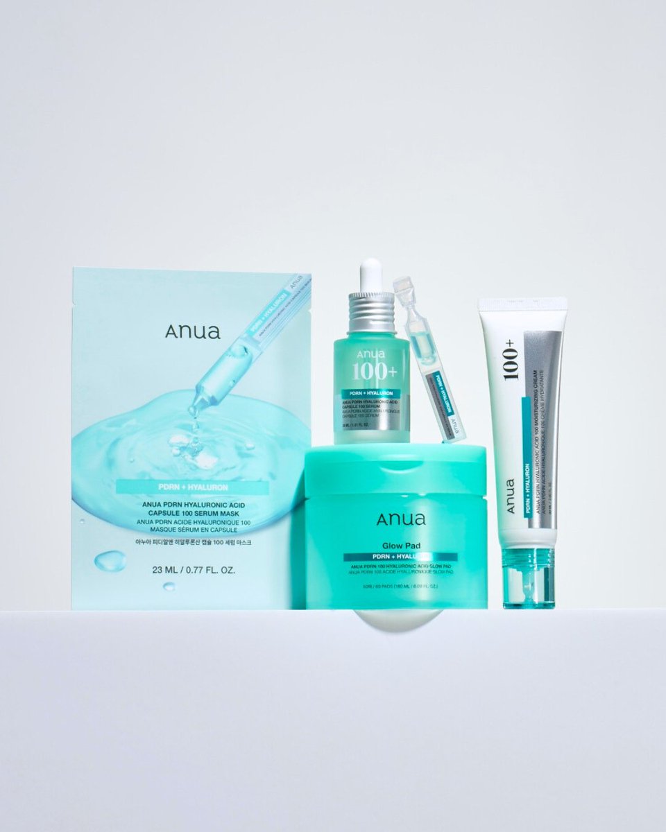 肌の角質層まで水分を届け、輝く水光肌へ。 Anua PDRNライン 新登場
