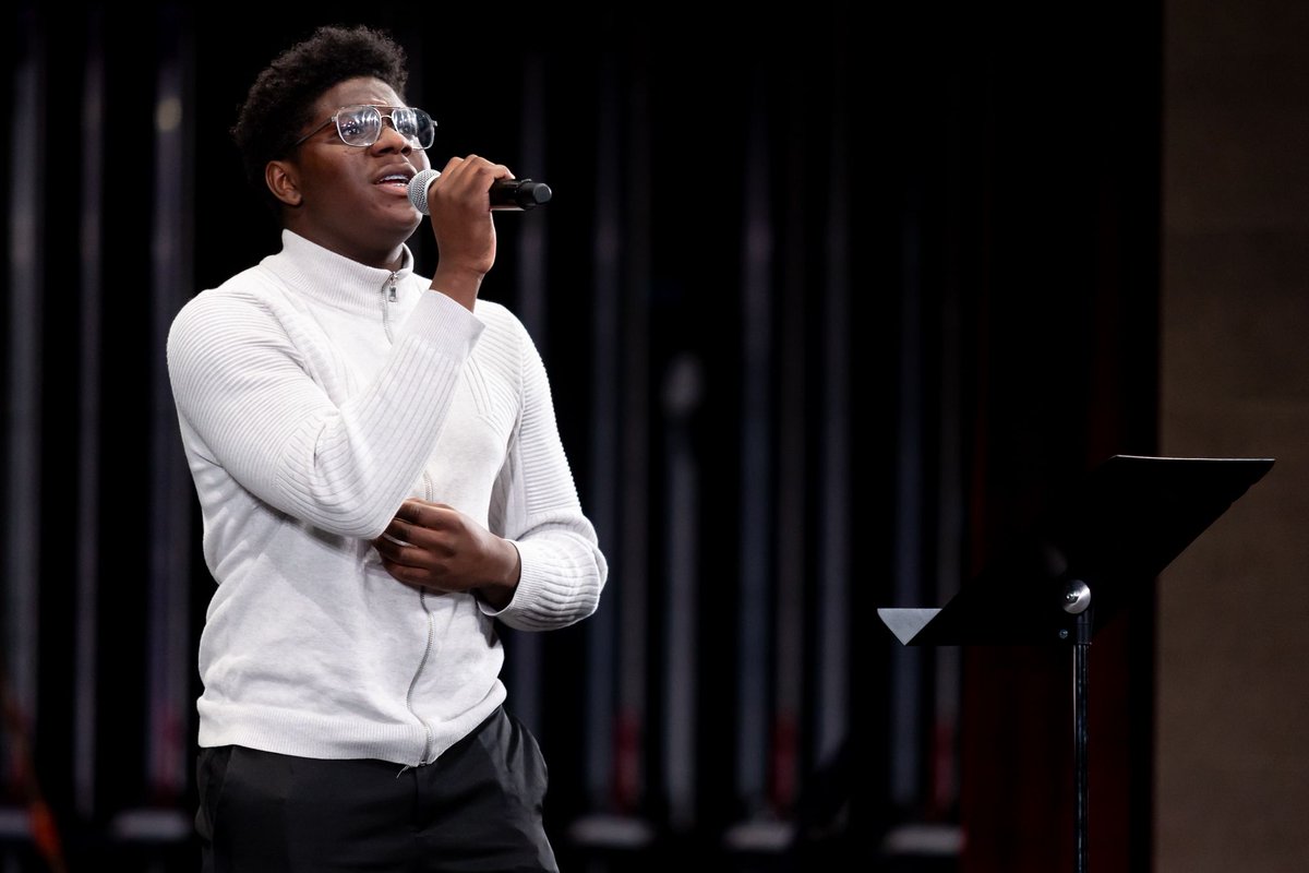 worcesterpublic's tweet image. Burncoat seniors Daniel Parke and Jayden Bordes were accepted into the NAfME All Eastern Mixed Choir, which is set to perform in Hartford, Connecticut on April 24-27. 

The All Eastern Mixed Choir brings together talented student musicians from states across the Northeast.