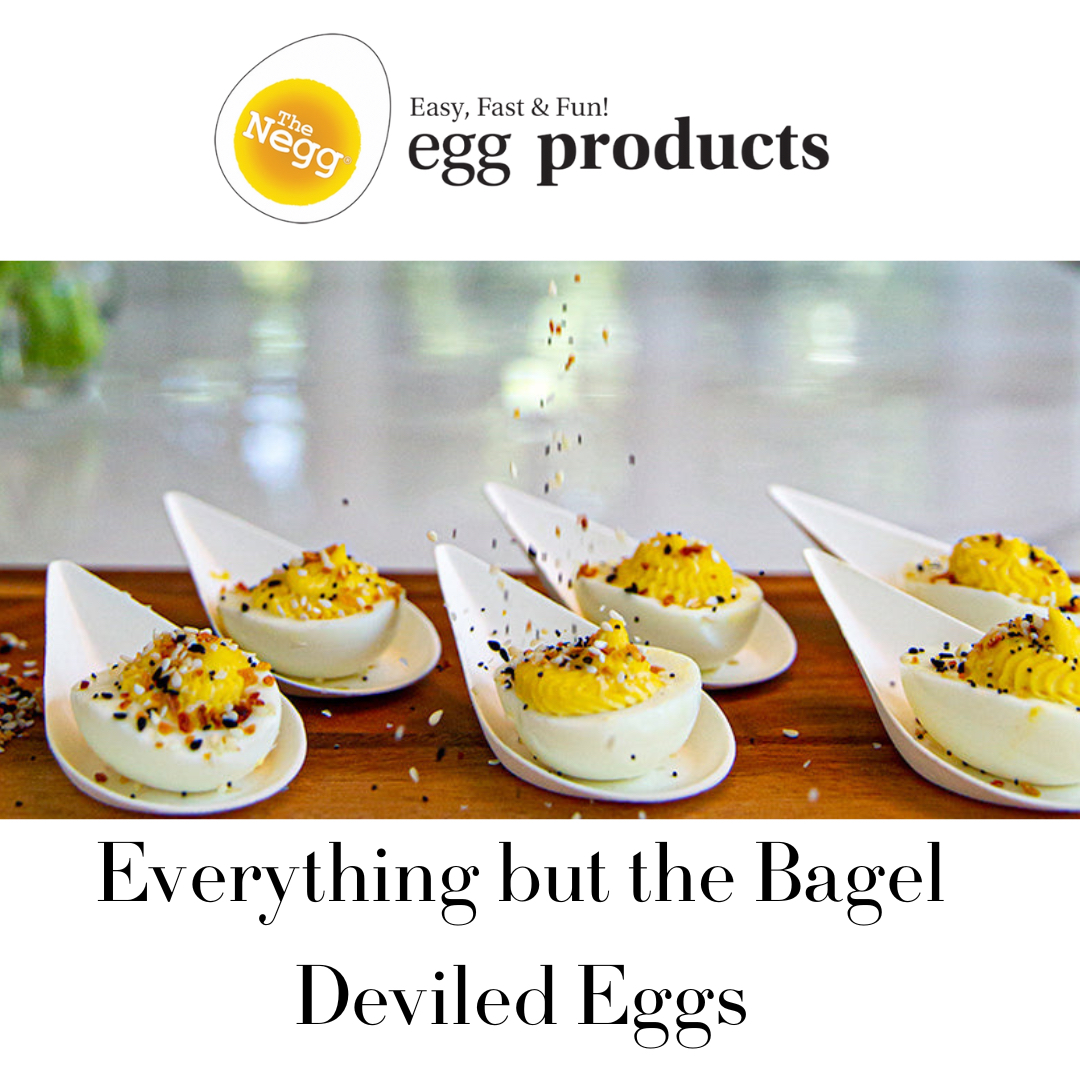 NeggMaker's tweet image. Visit The Negg for all things #deviledegg including delicious recipes to wow your guests. For our carb conscious friends, we present Everything but the Bagel Deviled Eggs ow.ly/ol4A50UNpkU Enjoy! 👩‍🍳🥚