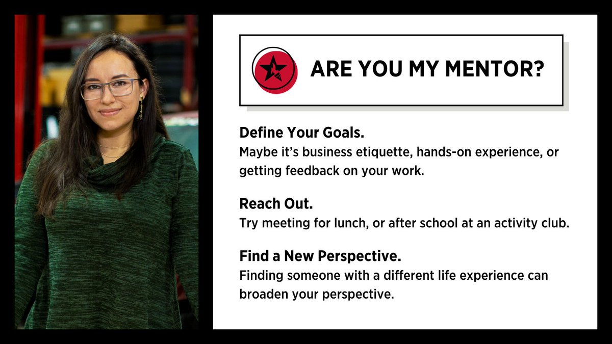 🤝 January is National Mentor Month 🤝
  
Do you have a mentor?  If not, it’s the perfect time to find one!  Here are some tips for finding a mentor ⬇️  #TipTuesday