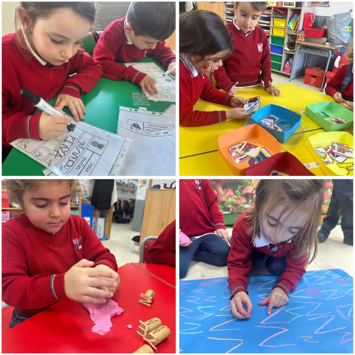 C_Penalvento's tweet photo. En 4 años estamos afianzando nuestros conocimientos de lectoescritura, respetando los ritmos y los tiempos de cada niño con diferentes técnicas, herramientas y juegos. Haciendo que la lectura y la escritura sean siempre divertidas!! #Educare #FormandoPersonas https://t.co/2xrWGEh6E4