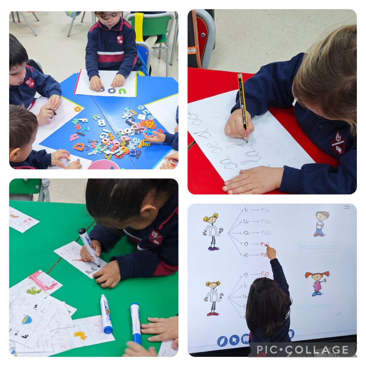 C_Penalvento's tweet photo. En 4 años estamos afianzando nuestros conocimientos de lectoescritura, respetando los ritmos y los tiempos de cada niño con diferentes técnicas, herramientas y juegos. Haciendo que la lectura y la escritura sean siempre divertidas!! #Educare #FormandoPersonas https://t.co/2xrWGEh6E4