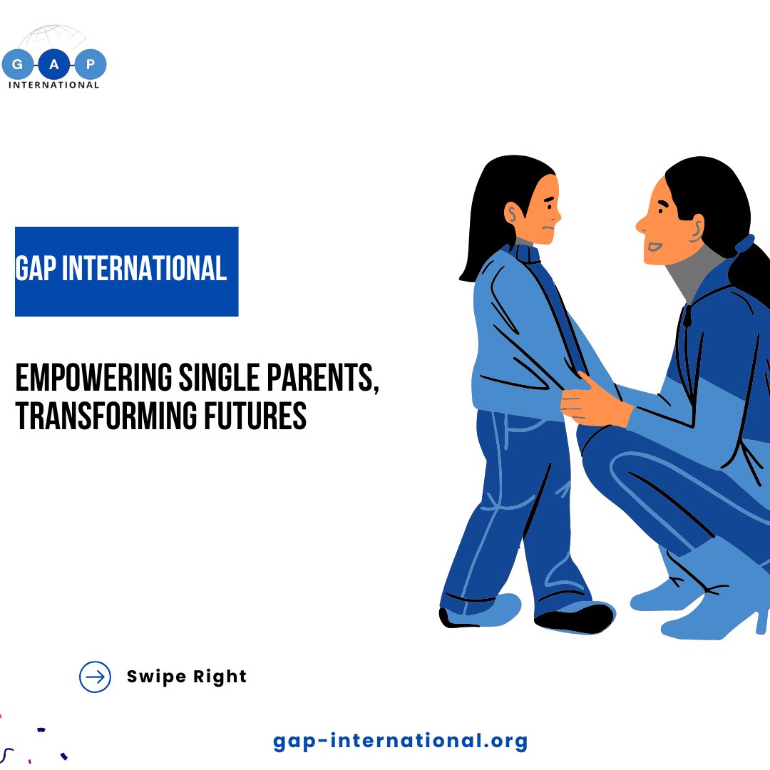 GAPIntanational's tweet photo. We’re empowering single parents to thrive! Your donations help provide financial aid, career training, and more. 

Donate now &amp; make an impact! 

#SupportSingleParents #GAPInternational #MakeADifference #HopeForSingleParents #EmpowermentThroughGiving #GenZ #Kene #africanqueen https://t.co/aechCCjVL3