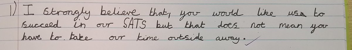 MissJeynes's tweet photo. This morning in @YPSEnglish we started creating some sentences using persuasive language, ready for out letter writing. https://t.co/GBYVLMd7xT