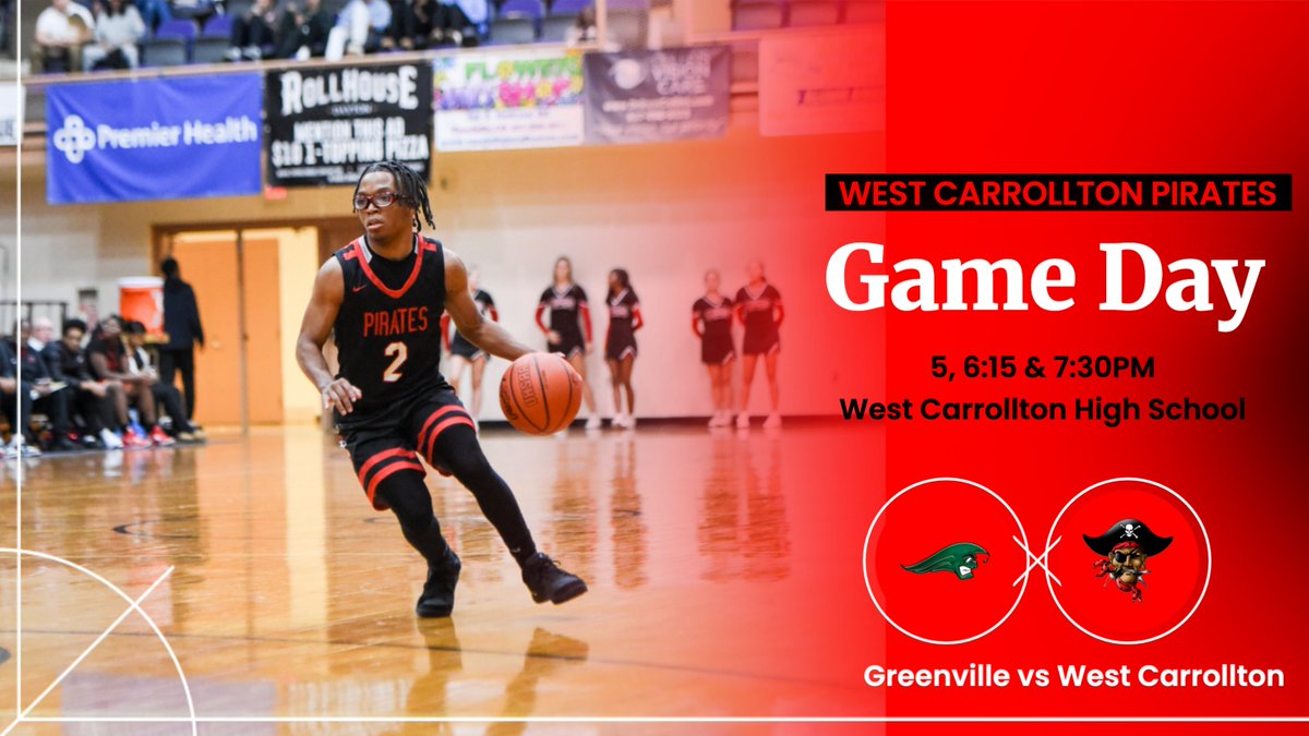 Our boys basketball teams are back at home to face Greenville today! Come on out and support your pirates!