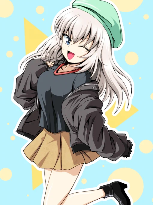#女の子のウィンクは万病に効く 