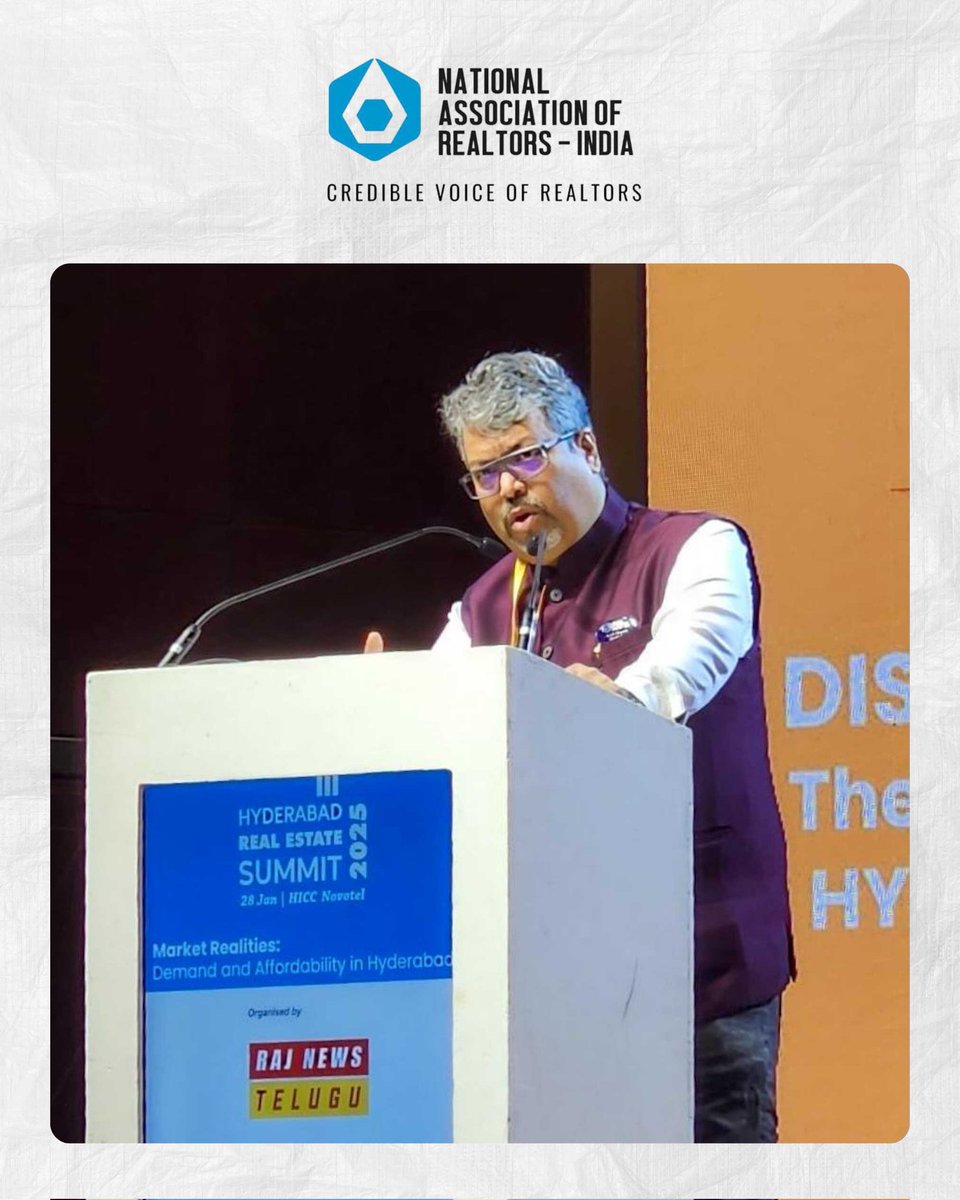 National Association of Realtors-India tweet media