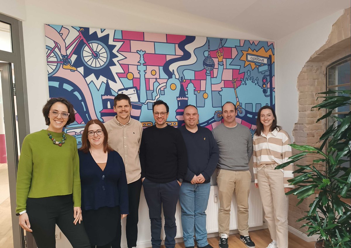 Optibus's tweet photo. Training with Salzburger Verkehrsverbund: Hands-on & On-Site in Berlin! 🚍
2.5 days of collaboration, real-world use cases & deep dives into service planning, scheduling, and strategic insights. 🤝💡
#Optibus #PublicTransport #Training https://t.co/8pHe9ibYbe