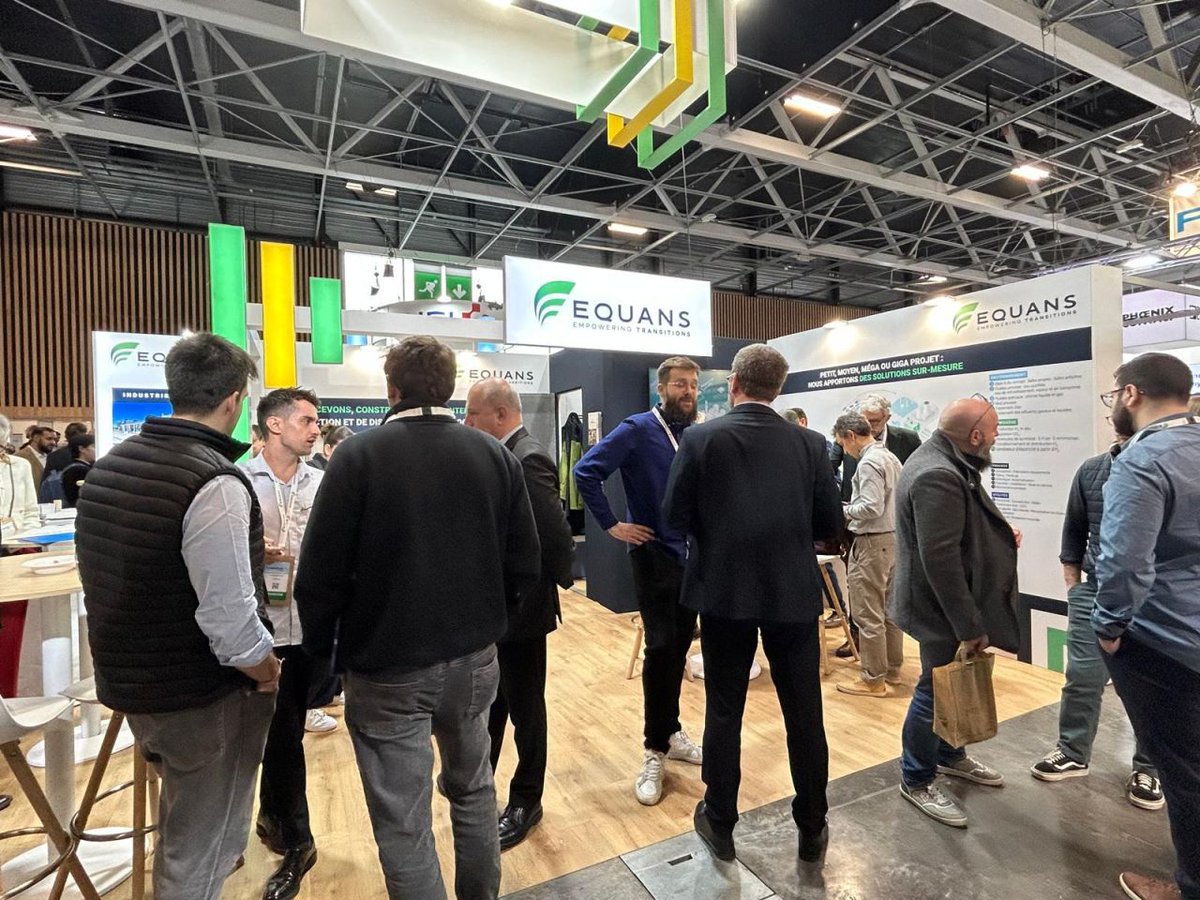 Equans_France's tweet photo. ✨ @Hyvolution Paris 2025, c’est parti !

Nos experts @Equans_France sont présents au salon #HyVolution jusqu'au 30 janvier pour échanger sur les défis et solutions autour de l’hydrogène !

🚀 Venez découvrir comment nous contribuons à façonner un avenir plus #durable grâce à nos solutions innovantes pour la production, le transport et l’utilisation de l’#hydrogène.

🤝 Vous souhaitez discuter avec nous ou en savoir plus sur nos offres ? Nos équipes seront ravies de vous accueillir et d’échanger avec vous !

📍 Rendez-vous sur le 𝗦𝗧𝗔𝗡𝗗 𝟲𝗚𝟯𝟲