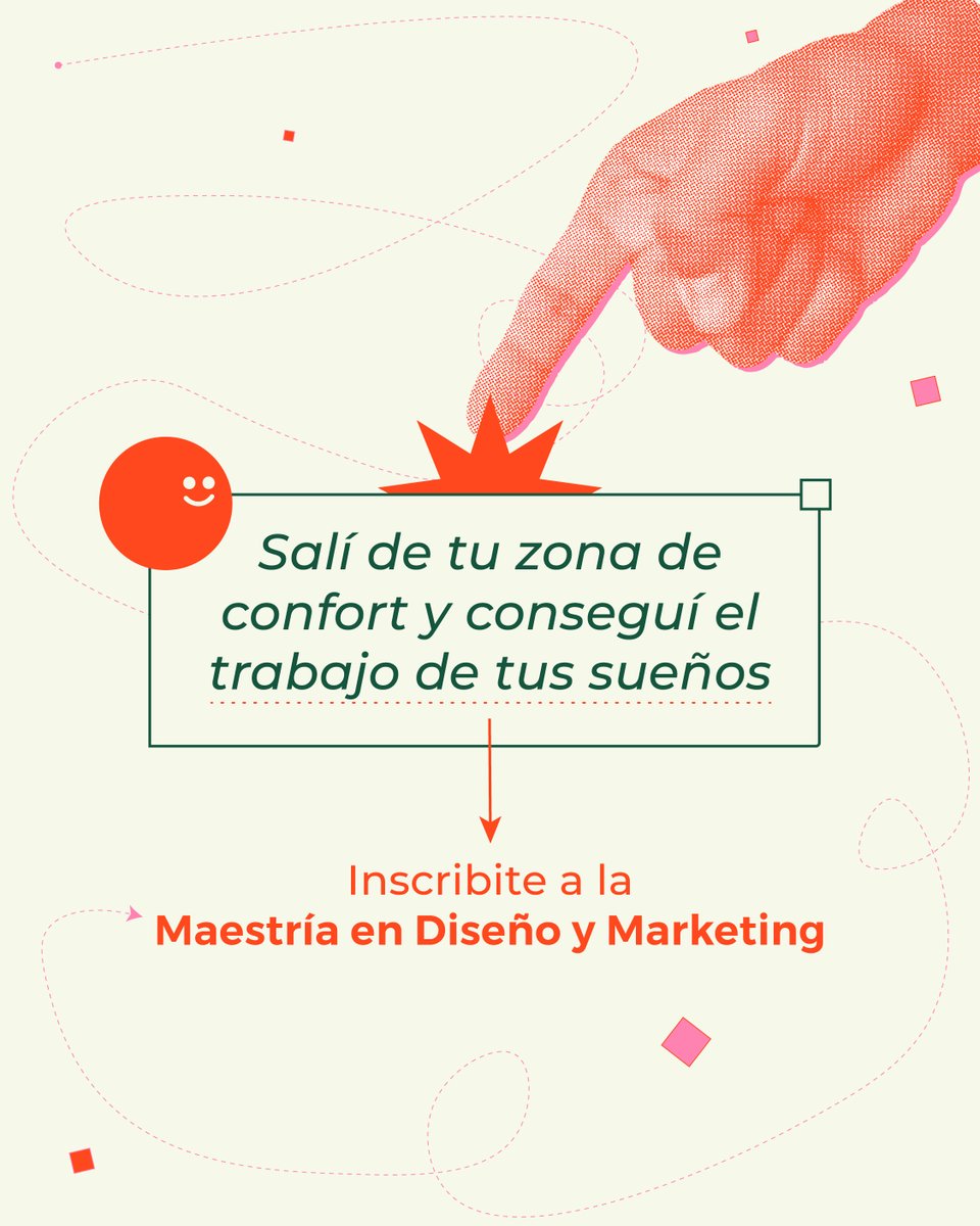 Aprendé nuevas herramientas y formas de pensar que van a ayudarte a conseguir el trabajo que mereces con la #Maestría en #Diseño y #Marketing.

¿Tenés dudas? escribinos! Wsp +54 221-6127915 / Mail marketing@econo.unlp.edu.ar