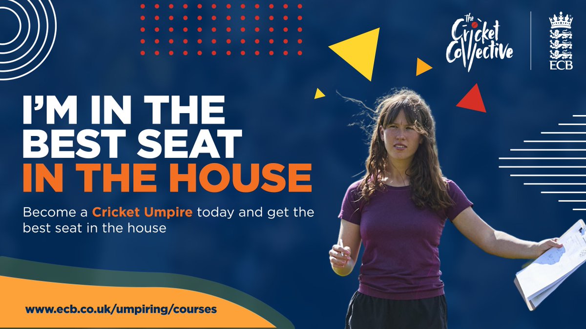 suffolkcricket's tweet image. Interested in becoming a cricket umpire?  Secure your place on our upcoming ECB Umpire Course 

📅 9th March 2025 
⏲️ 9:30-16:00 
📍 @mystjossport 

suffolkcricket.org/ecb-umpire-cou…

Get the #BestSeatInTheHouse and start your journey to becoming a cricket umpire today  

❤🏏