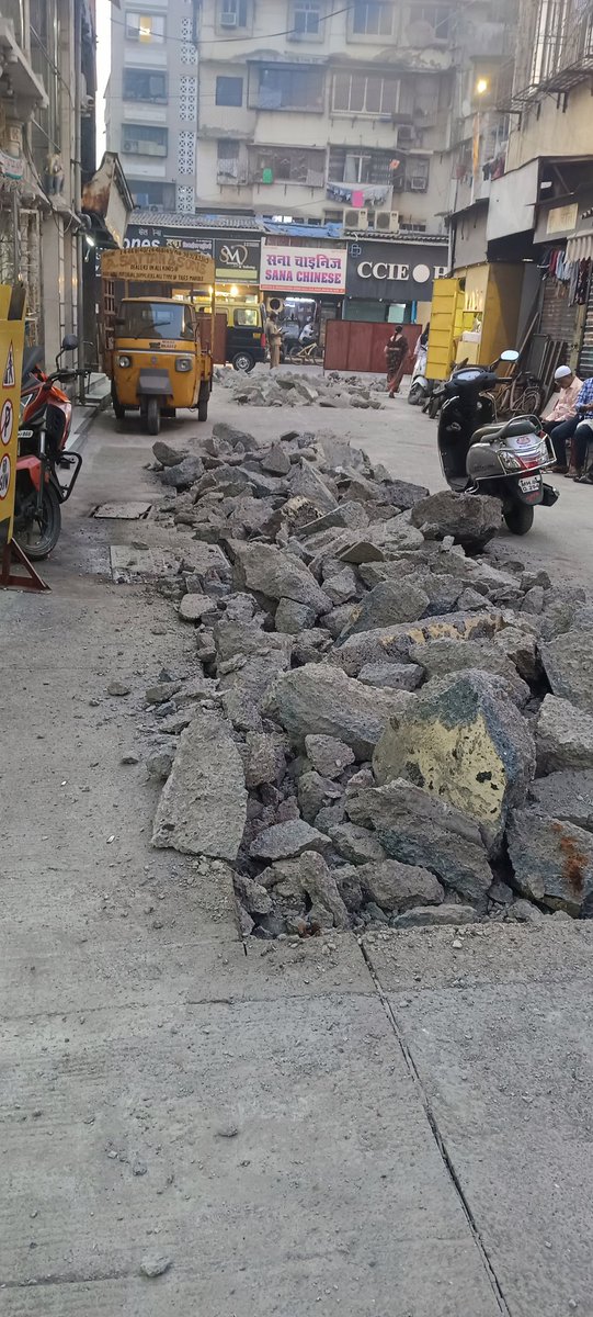 Adv. Deepak Talwar (@deepaktalwarad1) on Twitter photo Recently Road made of Concrete , dug up again today at Kapad Bazar Road, Opp Jain Mandir, Mahim Mumbai completely blocking arterial road.
So much for the recent circular, not to dig concretised road for 20 years.
<a href="/MCGMConstPermit/">BMC Construction Permit</a> <a href="/mybmc/">माझी Mumbai, आपली BMC</a> @bmc, <a href="/RoadsOfMumbai/">Roads of Mumbai</a> Recently Road made of Concrete , dug up again today at Kapad Bazar Road, Opp Jain Mandir, Mahim Mumbai completely blocking arterial road.
So much for the recent circular, not to dig concretised road for 20 years.
<a href="/MCGMConstPermit/">BMC Construction Permit</a> <a href="/mybmc/">माझी Mumbai, आपली BMC</a> @bmc, <a href="/RoadsOfMumbai/">Roads of Mumbai</a>